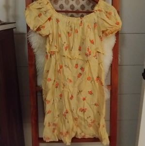 Flynn Skye Floral Puffed Sleeve Dress